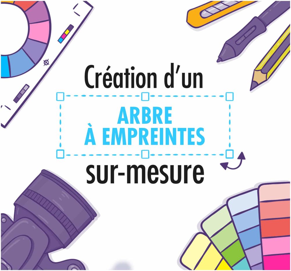 Arbre à empreintes sur-mesure