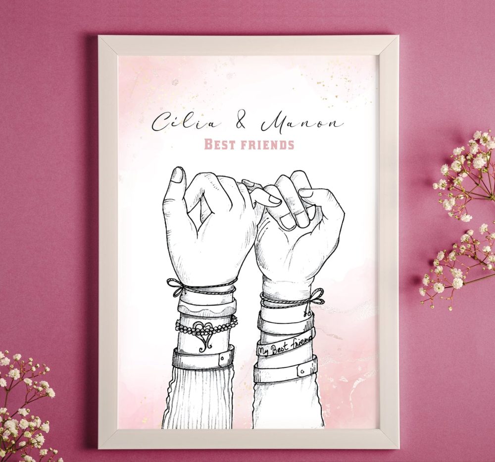 affiche meilleures amies best friends