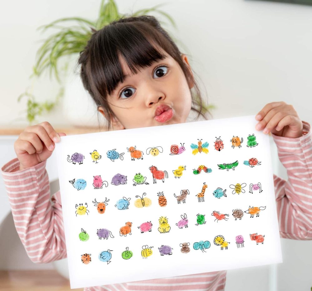 jeu anniversaire empreintes petits animaux animation