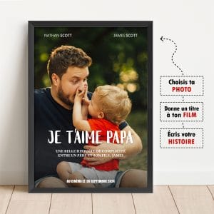 affiche de cinéma personnalisable affiche personnalisée