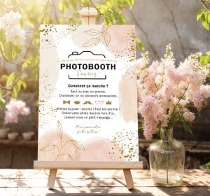 Affiche Photobooth Mariage