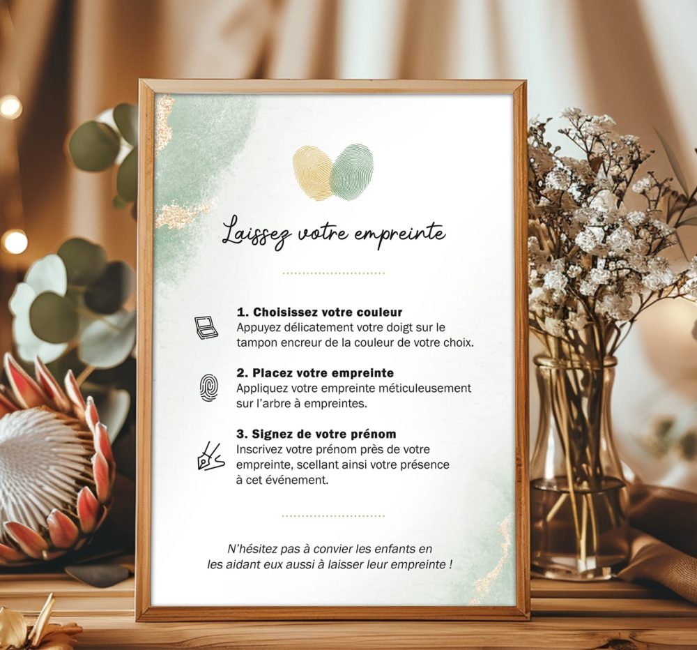Tutoriel arbre à empreintes, tuto arbre à empreintes