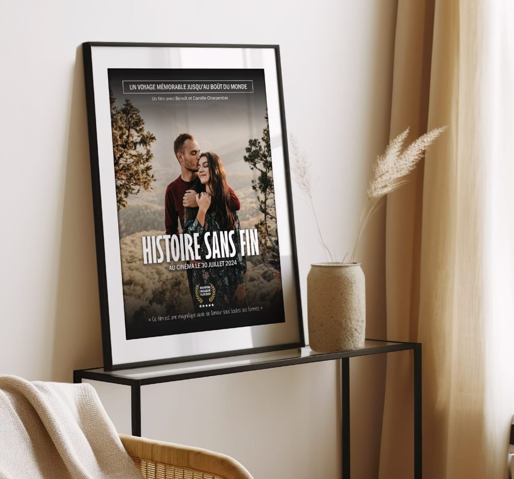 Affiche film nommé aux oscars personnalisable