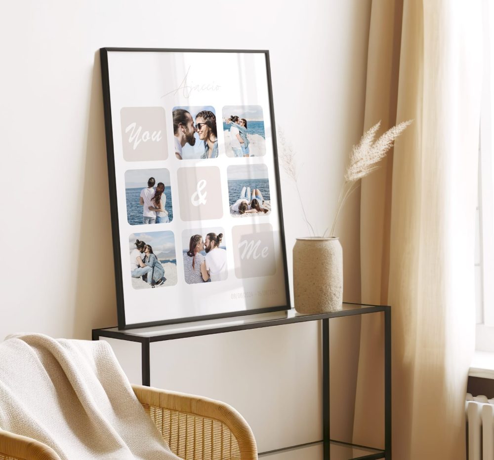 Affiche photos de vacances