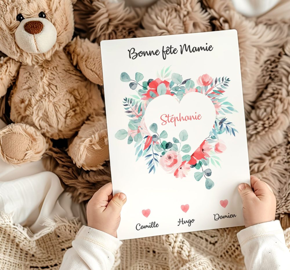Carte fête des mamies idées cadeaux fête des mamies
