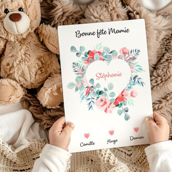 Carte fête des mamies idées cadeaux fête des mamies