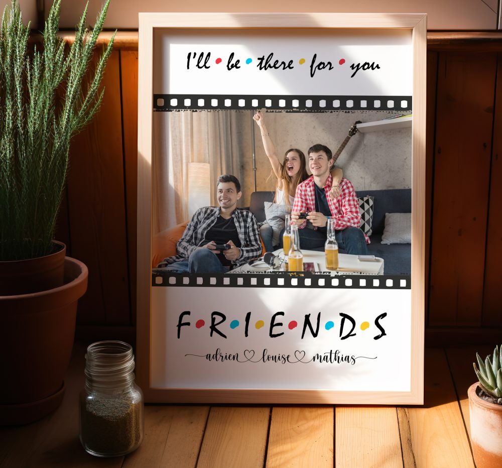 Affiche Friends personnalisée – Image 2