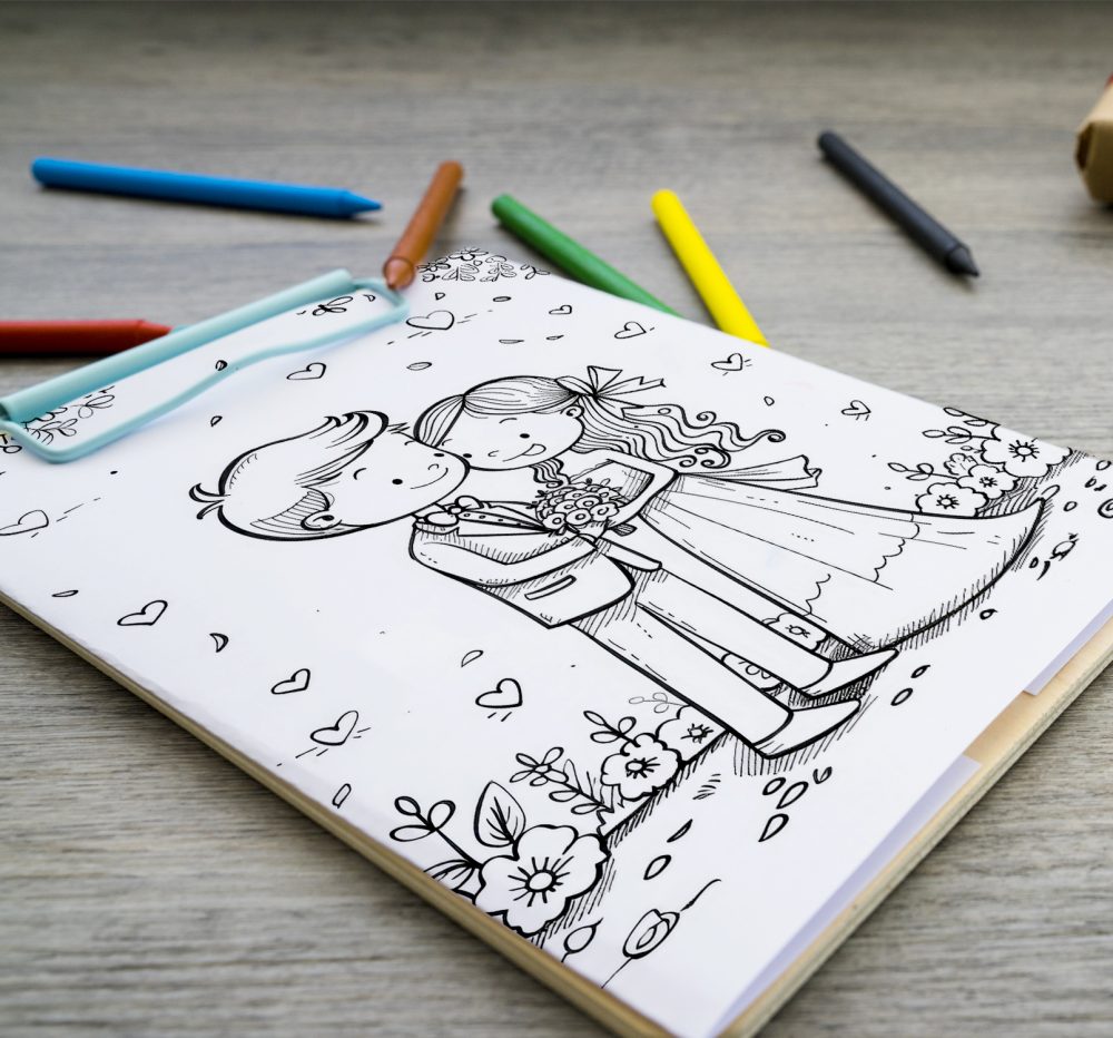 Coloriage mariage gratuit