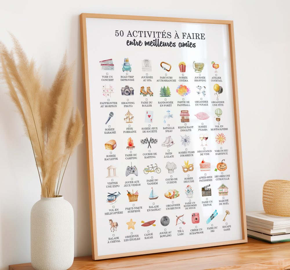 50 trucs à faire entre amies
